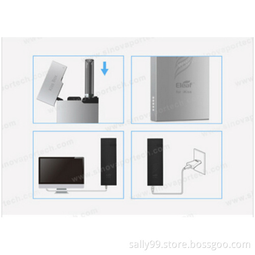 Kiss Box Micro USB Standard Charger Eleaf Kiss Box Ismoka Kiss Box For E Cigarettes